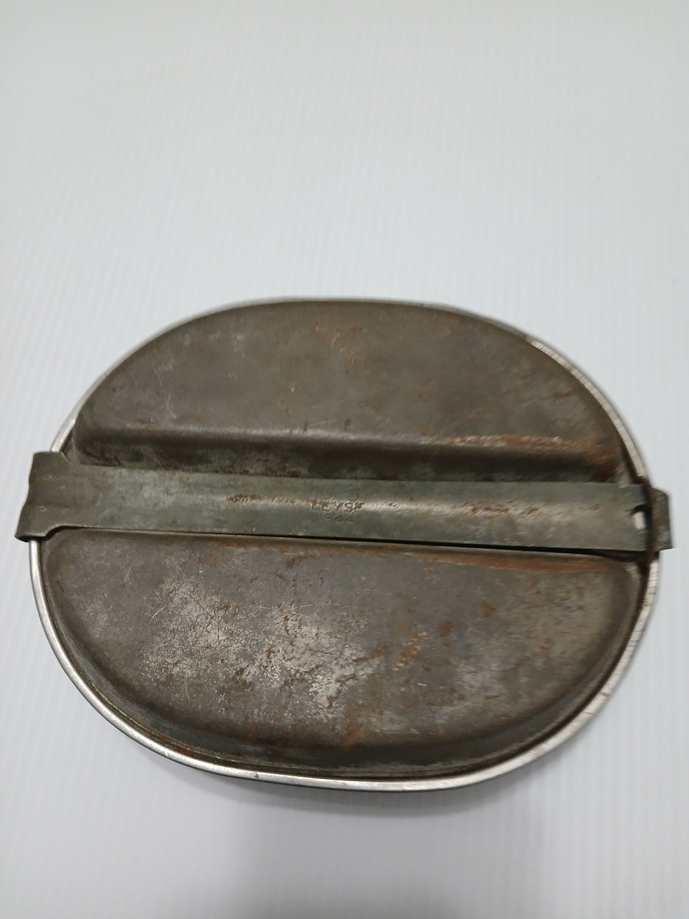 Vintage Men's Metal Utility Canister - Brown/Gray